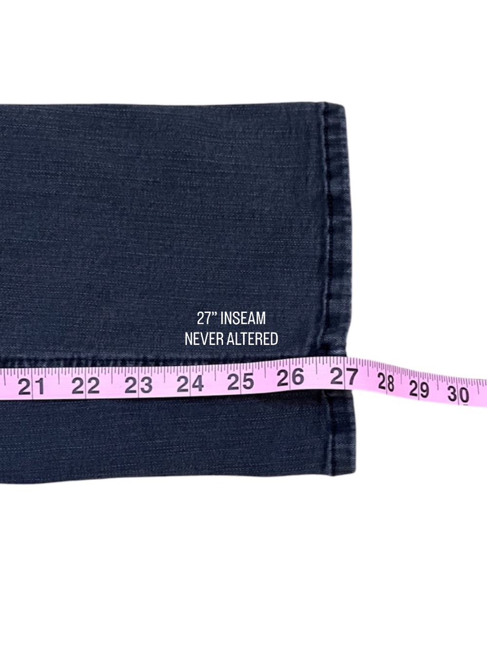 MOTHER Tripper Ankle High Waisted Lighting Up Lanterns Dark Grey Washed Black 24 - Picture 13 of 15